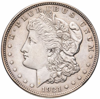 Купить США 1 доллар (dollar) 1921 "Доллар Моргана" (Morgan Dollar)
