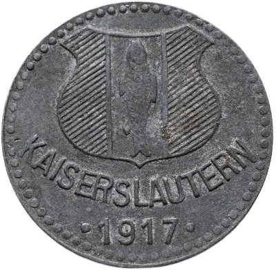 купить Германия "Кайзерслаутерн" 10 пфеннигов 1917 нотгельд
