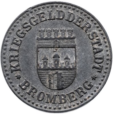 купить Германия "Бромберг (Позен)" 10 пфеннигов 1919 нотгельд