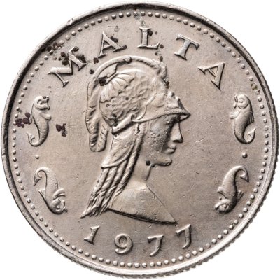 купить Мальта 2 цента (cents) 1977