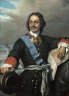 Купить Совместное правление Ивана V и Петра I с именем Петра, Копейка чекан Москвы.
