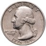 Купить США 1/4 доллара (25 центов, квотер, quarter dollar) 1976 "200 лет независимости США (барабанщик)", случайный монетный двор