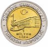 Купить Турция 1000000 лир (lira) 2002 "535 лет Стамбульскому монетному двору, август (Ağustos) 14 августа (14 Ağustos)"
