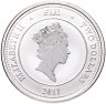 Купить Фиджи 2 доллара 2011 "Черепаха Таку" Серебро