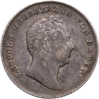 купить Баден 1 гульден 1843