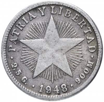 купить Куба 10 сентаво (centavos) 1948