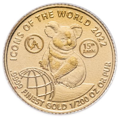 купить Руанда 10 франков 2022 15 лет коале