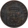 Купить Пруссия 4 пфеннига (pfennige) 1865 A
