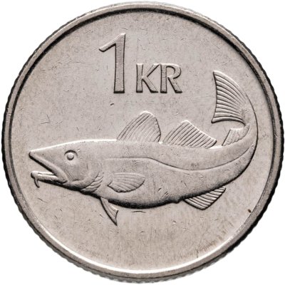 купить Исландия 1 крона 2003