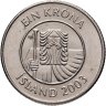 Купить Исландия 1 крона 2003