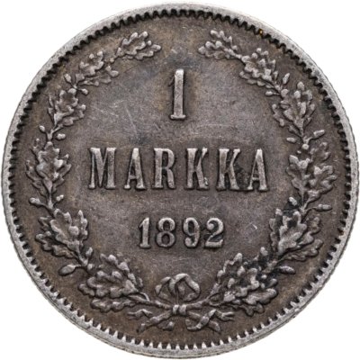купить 1 марка 1892 L Российская Финляндия