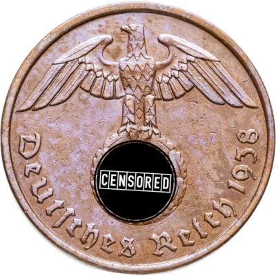 купить Германия (Третий рейх) 2 рейхспфеннига (reichspfennig) 1938 A