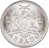 Купить Барбадос 10 центов 1975