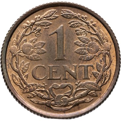 купить Нидерландские Антильские острова 1 цент (cent) 1963