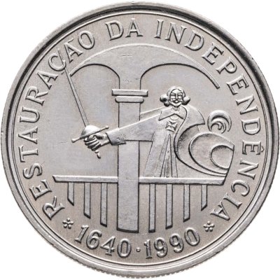 купить Португалия 100 эскудо (escudos) 1990 350 лет со дня восстановления португальской независимости