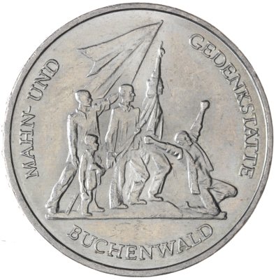 купить Германия (ГДР) 10 марок 1972 "Мемориал "Бухенвальд" около Веймара"
