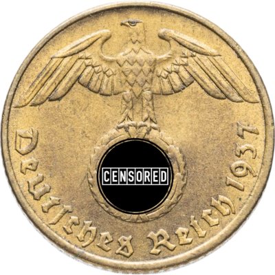 купить Германия (Третий Рейх) 5 рейхспфеннигов 1937 "A"