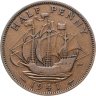 Купить Великобритания 1/2 пенни (penny) 1941