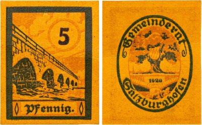 купить Германия нотгельд 5 пфеннигов 1919-1922