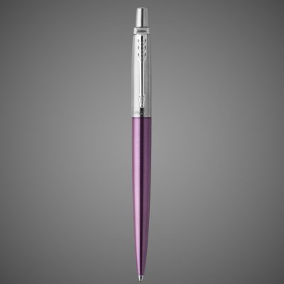 Купить Шариковая ручка Parker Jotter Essential, Victoria Violet CT, стержень: Mblue, Лаки и смолы: лак, сталь, хром, 2026 г.