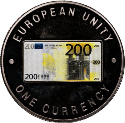 купить Замбия 1000 квача 1999 "Банкнота 200 евро - аверс"