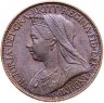 Купить Великобритания 1 фартинг (farthing) 1901