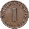 Купить Германия, Третий рейх 1 рейхспфенниг (reichspfennig) 1938 "А"