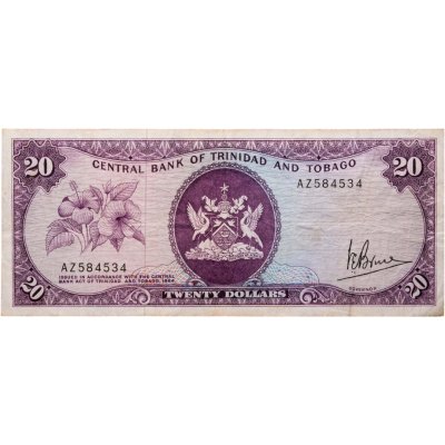 купить Тринидад и Тобаго 20 долларов 1964 (Pick 33а(1)