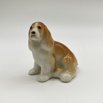 купить Статуэтка "Спаниель", фарфор, аэрография, Императорский фарфоровый завод (ИФЗ), Россия, 2006-2015 гг.