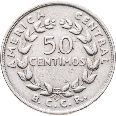 купить Коста-Рика 50 сентимо (centimos) 1970