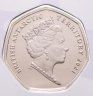Купить Британские Антарктические Территории 50 пенсов 2021 «95 лет Королеве»