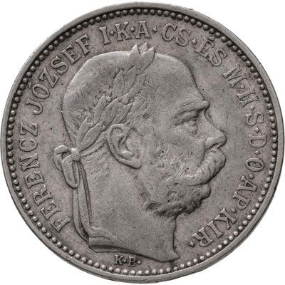 купить Австро-Венгрия 1 крона (korona) 1896 для Венгрии