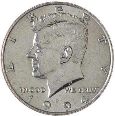 купить США 50 центов (1/2 доллара, half dollar) 1994 D Kennedy Half Dollar (Кеннеди)