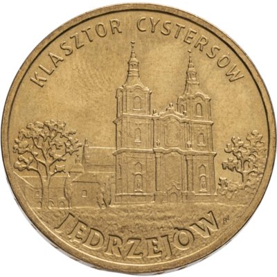купить Польша 2 злотых 2009 "Енджеюв (Jedrzejow Klasztor Cystersow)"