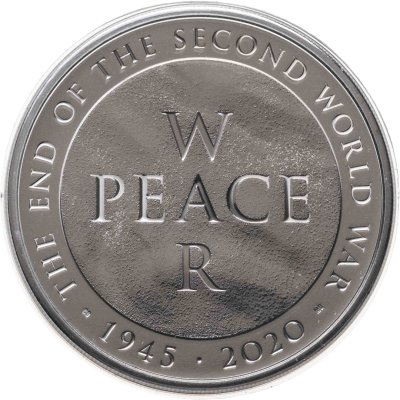 купить Великобритания 5 фунтов 2020 "75 лет окончанию Второй Мировой войны"