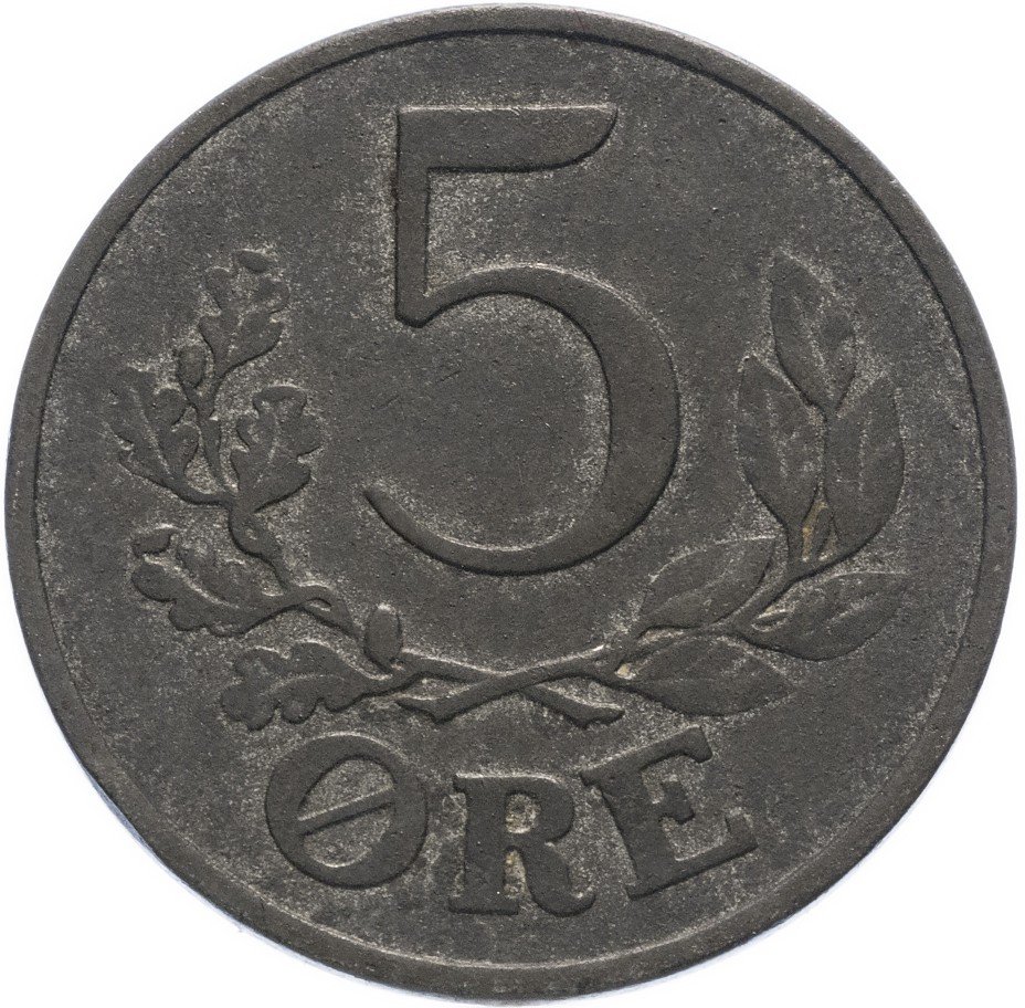 купить Дания 5 эре 1942