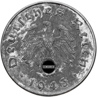 купить Германия (Третий рейх) 10 рейхспфеннигов (reichspfennig) 1943 D