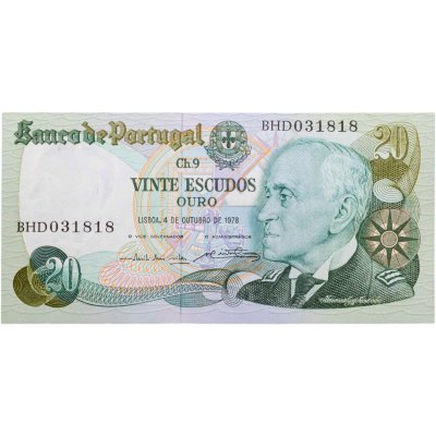 купить Португалия 20 эскудо 1978