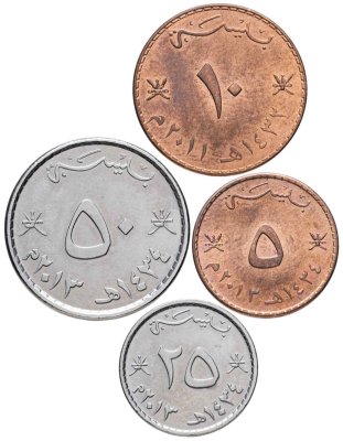 купить Оман набор монет 2011-2013 (4 штуки)
