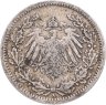 Купить Германия 1/2 марки 1905 "A"