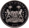Купить Сьерра-Леоне 1 доллар (dollar) 2002 50 лет правлению Королевы Елизаветы II /Елизавета II,Принц Чарльз и кузнецы