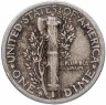 Купить США 10 центов (дайм, one dime) 1942 S  Mercury Dime (дайм «Меркурий»)