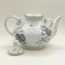 Купить Чайник доливной с растительным декором, фарфор, деколь, золочение, Добрушский фарфоровый завод, СССР, 1978-1991 гг.