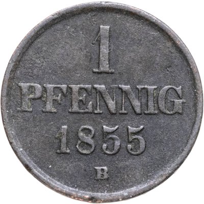 купить Ганновер 1 пфенниг 1855