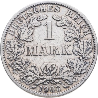 купить Германия 1 марка 1903 A знак монетного двора: "A" - Берлин