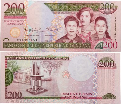 купить Доминиканская республика 200 песо доминикано 2013