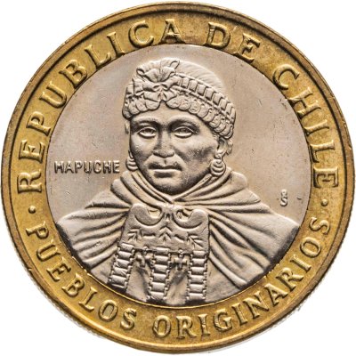 купить Чили 100 песо (pesos) 2010