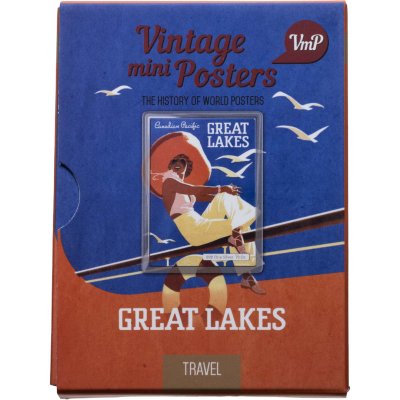 купить Ниуэ 1 доллар 2015 "Винтажные постеры - Великие озера" в блистере