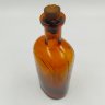 Купить Флакон янтарного оттенка с пробкой, стекло, Западная Европа, 1900-1940 гг.