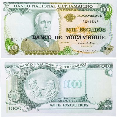 купить Мозамбик 1000 эскудо 1961-1972